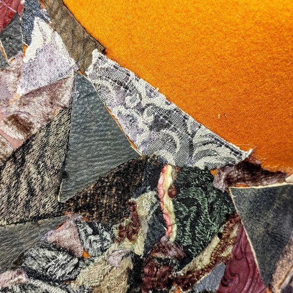 Fashion Patchwork Felt Hat main image 4